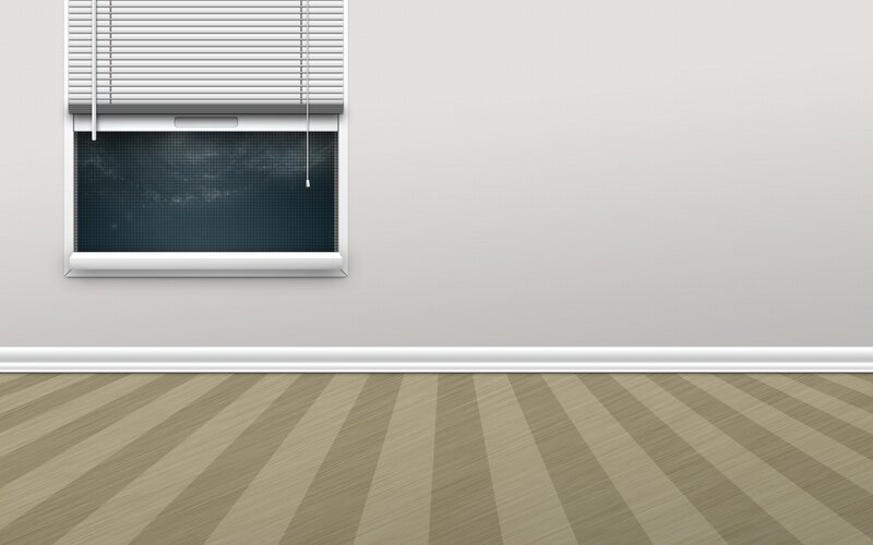 empty room with window
