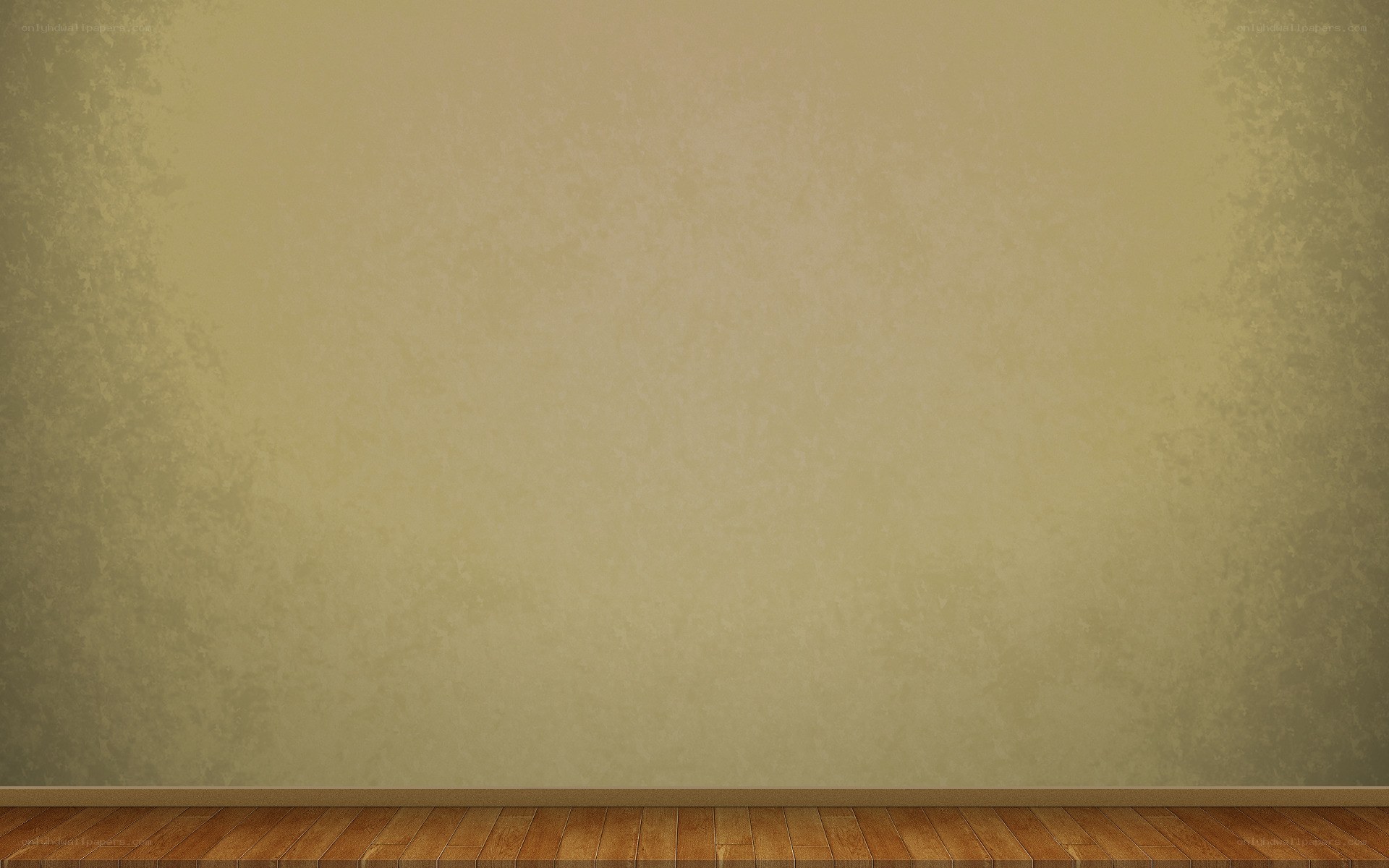 empty room with wooden floor