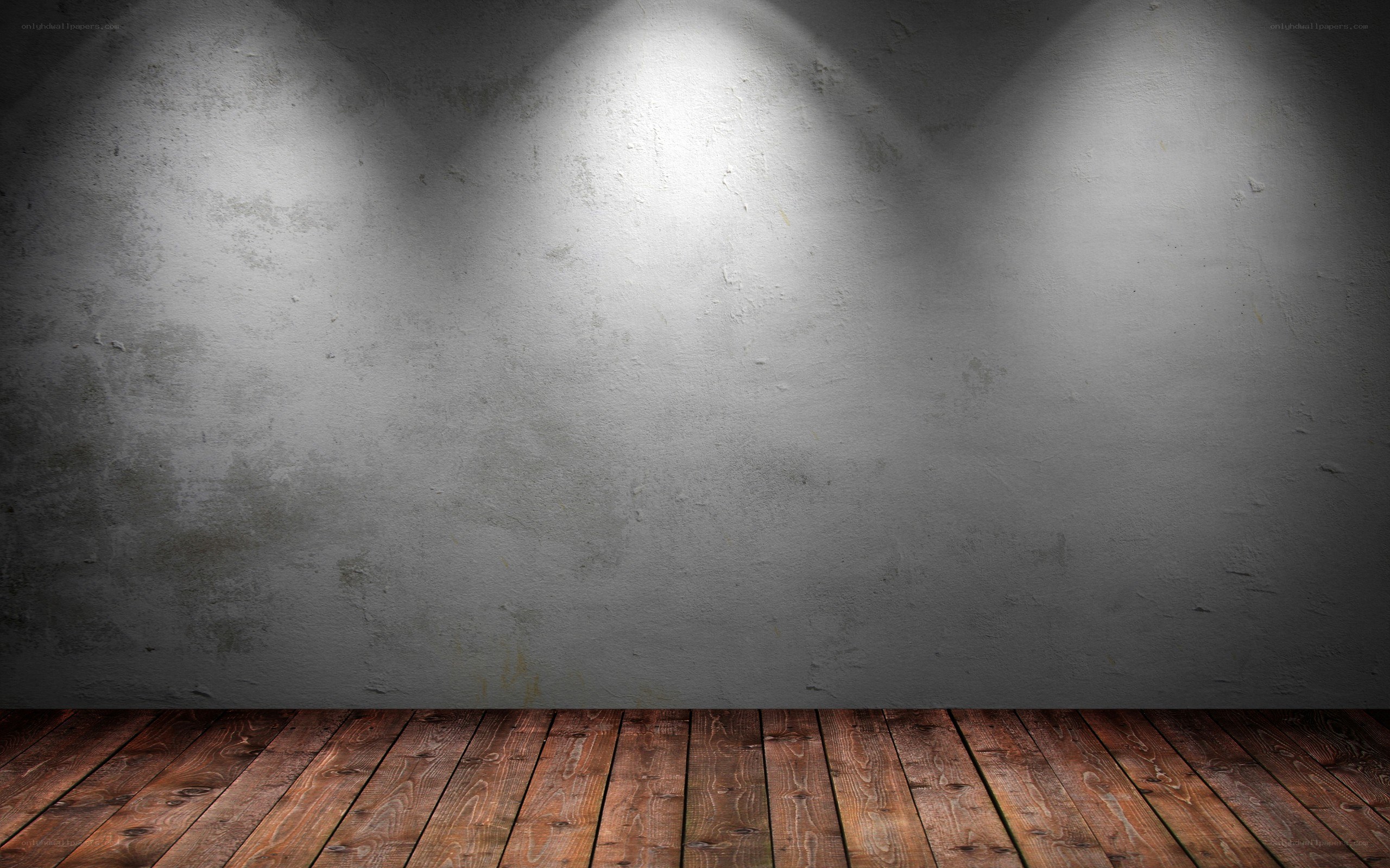 empty room with wooden floor