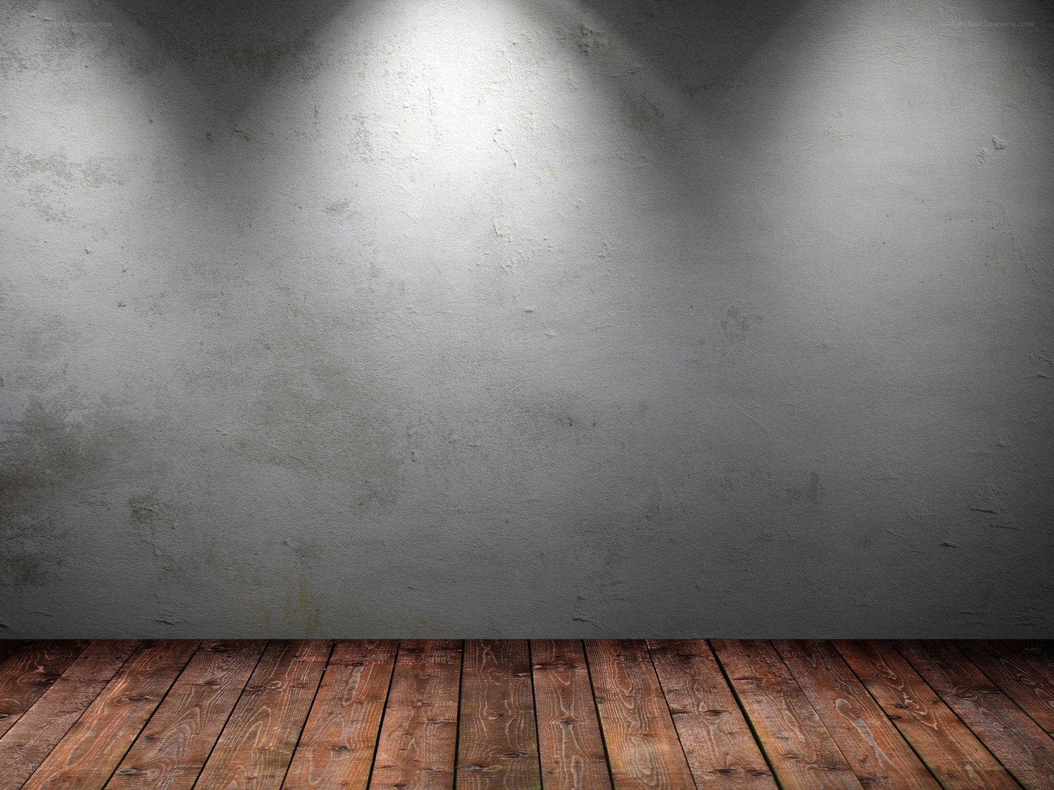 empty room with wooden floor
