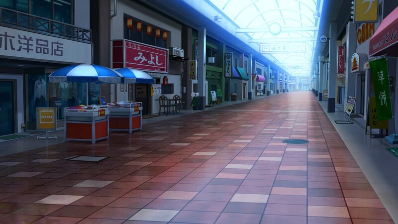 Empty Shopping Arcade