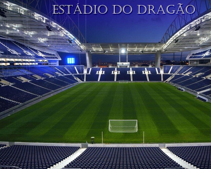 Empty Soccer Stadium — Green, Serene