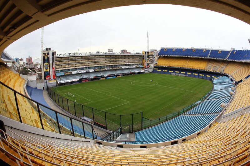 Empty Stadium Field — Green