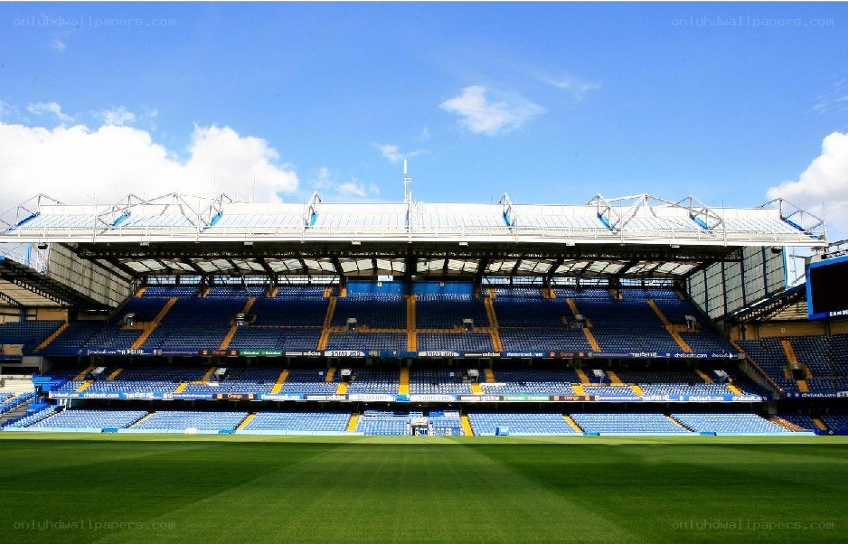 empty stadium on a sunny day