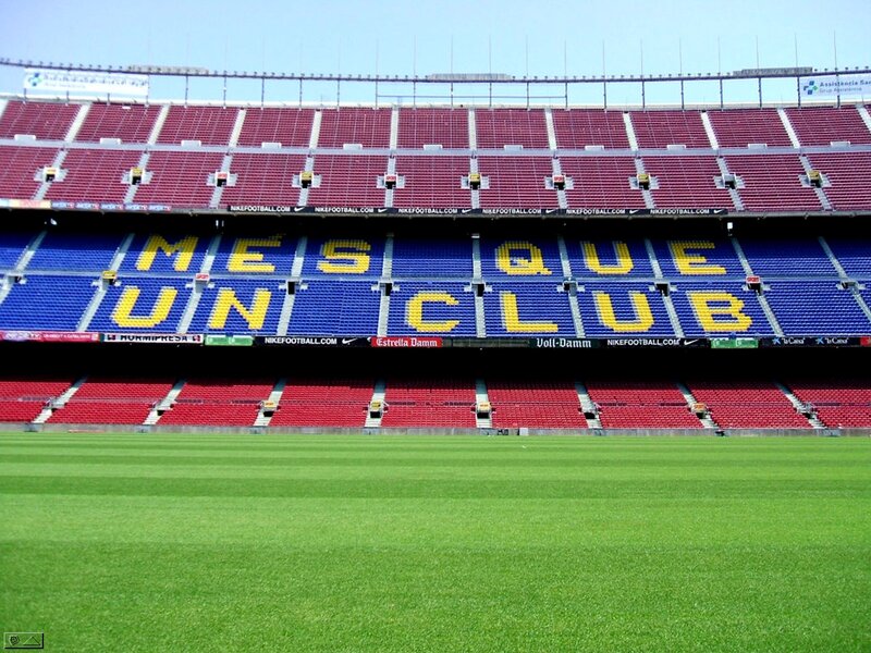 Empty Stadium Seats — Green