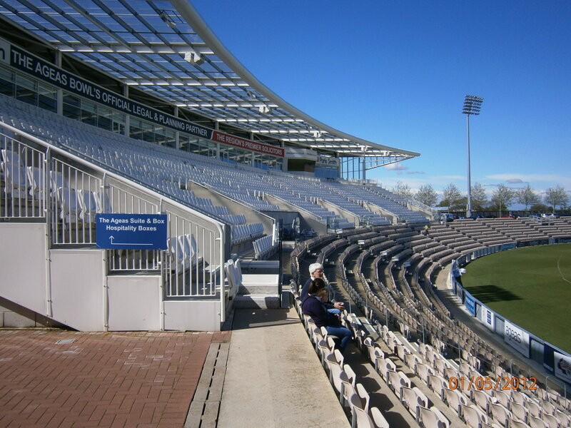 Empty Stadium Seats — White