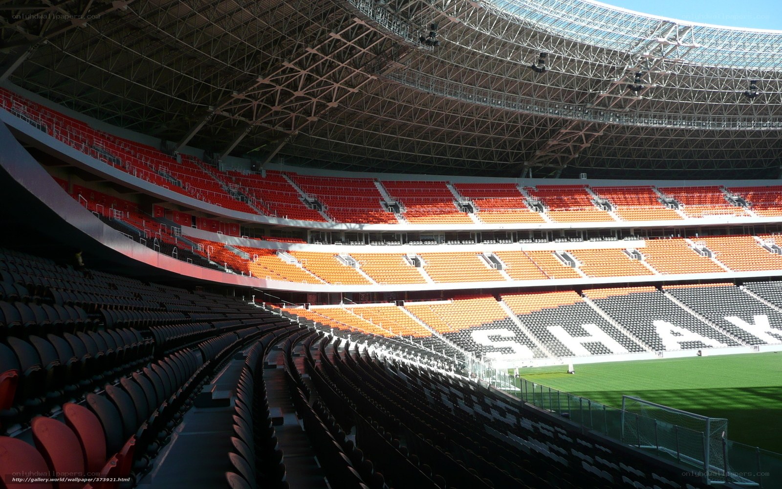 empty stadium seats