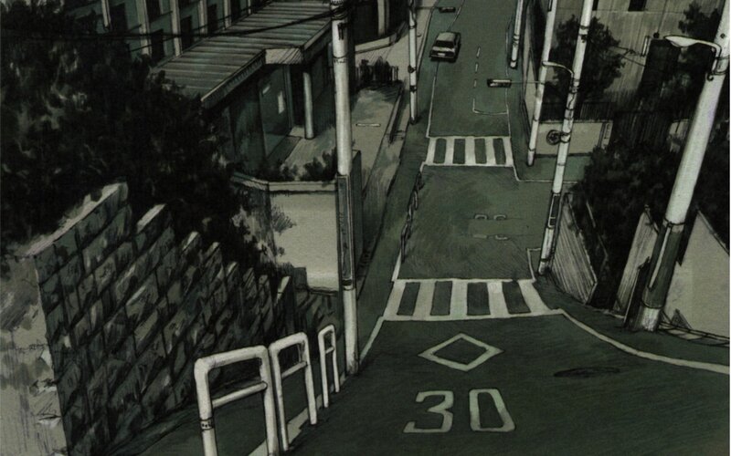 empty street at night