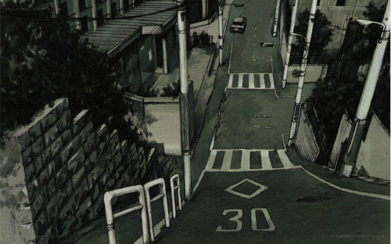 empty street at night
