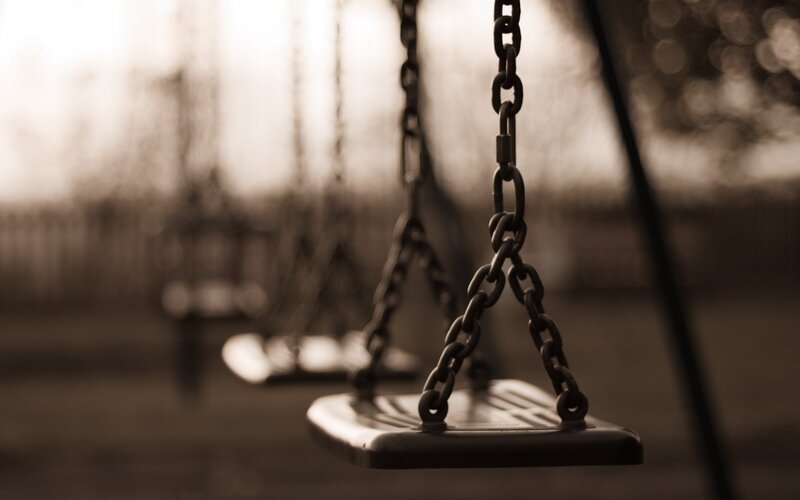 Empty Swing in Park