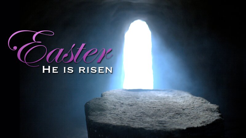 Empty Tomb with Light — Black