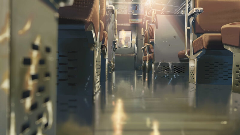 Empty Train Car Interior — Brown, Serene, Afternoon