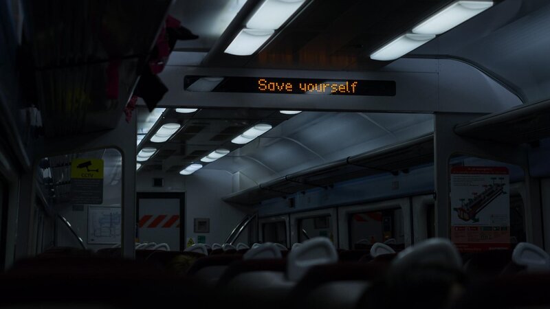 Empty Train Car