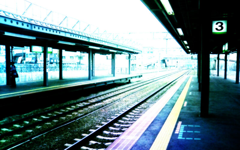 Empty Train Platform