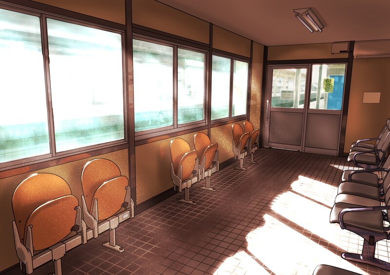 Empty Waiting Room — Brown