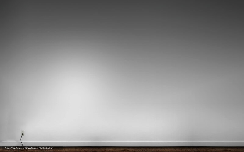 empty wall with outlet