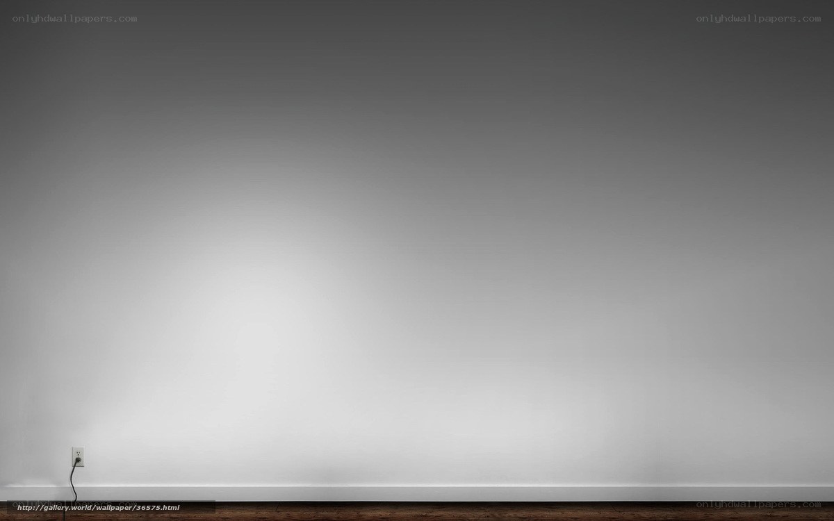 empty wall with outlet