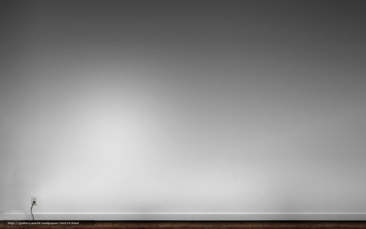 empty wall with outlet