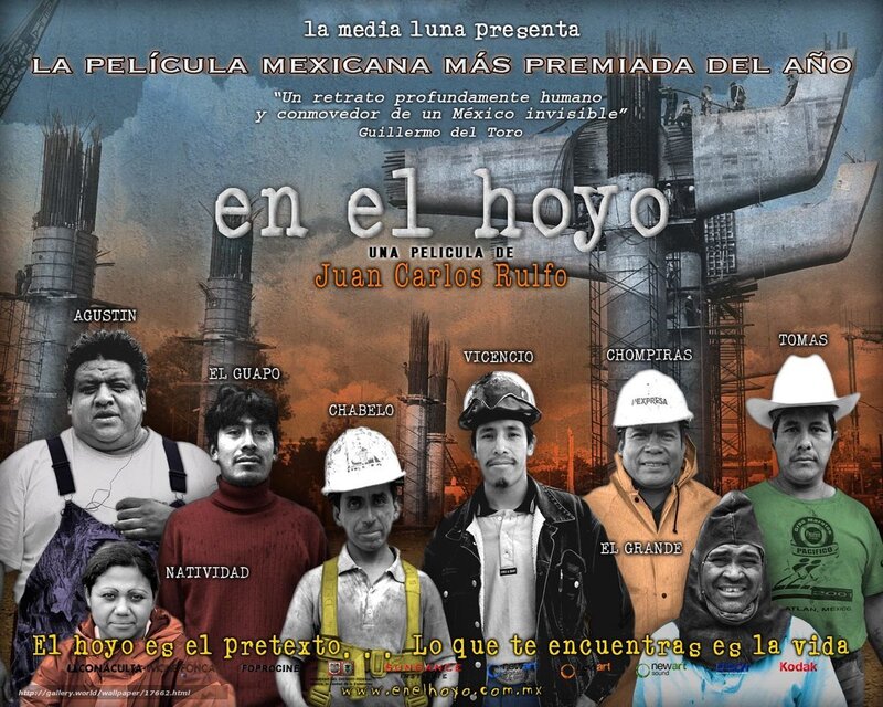 en el hoyo movie poster