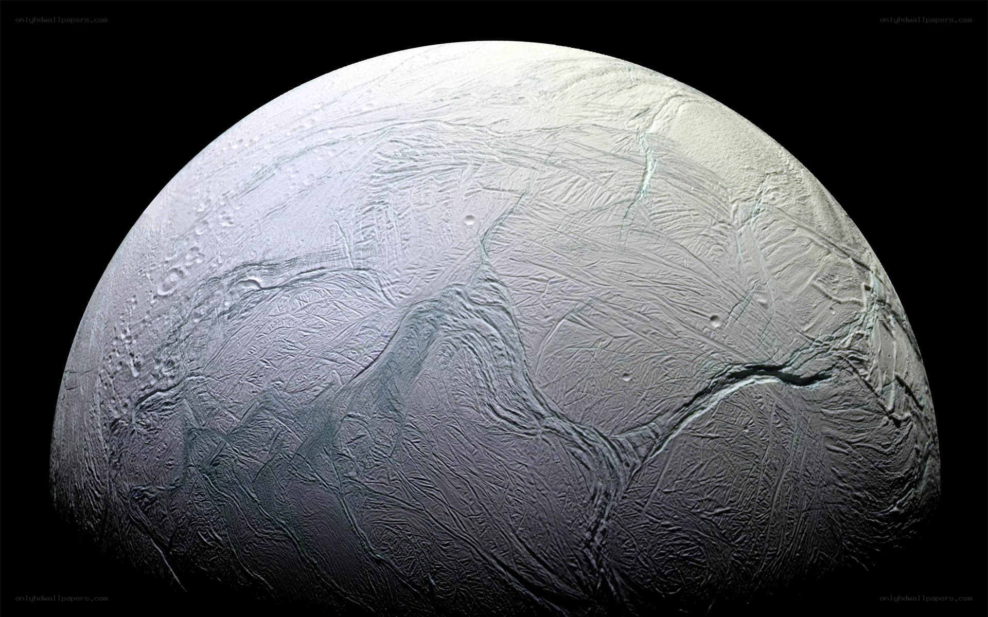 Enceladus icy surface