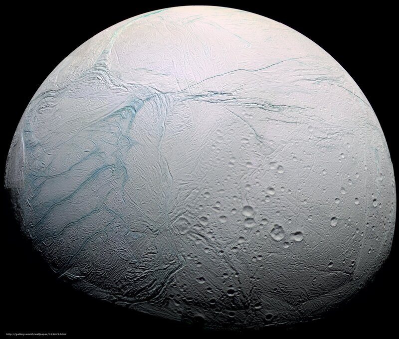 Enceladus surface features