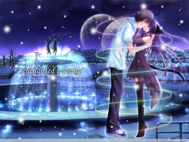 Enchanted evening couple