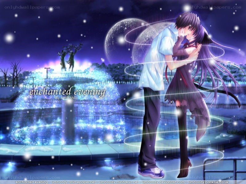 Enchanted evening couple