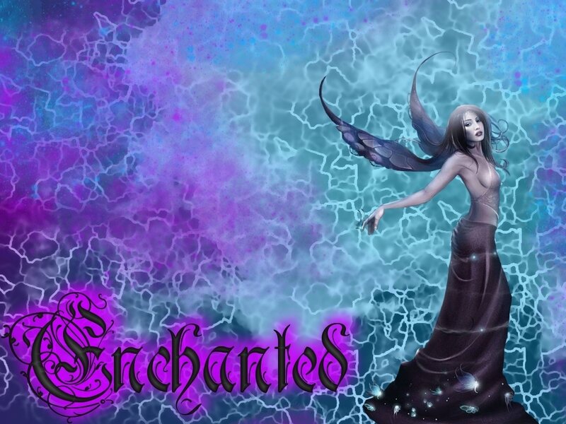 Enchanted fairy artwork