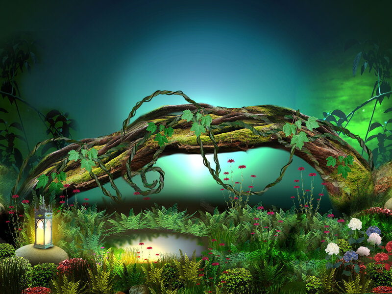 Enchanted Forest Arch — Green