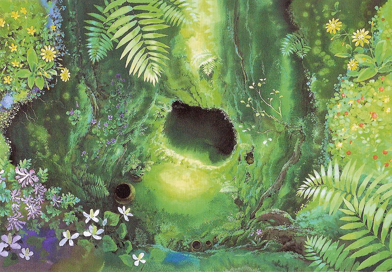 enchanted forest clearing