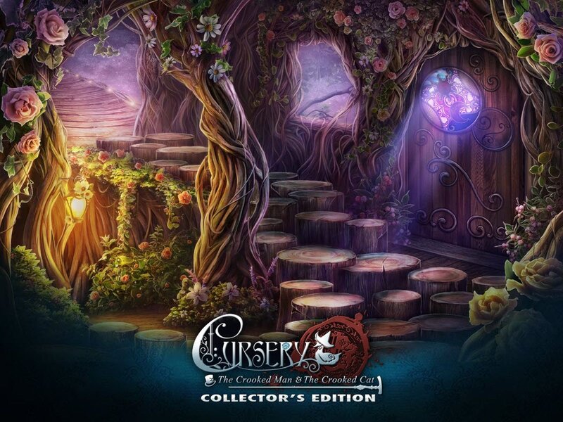 Enchanted Forest Door — Purple