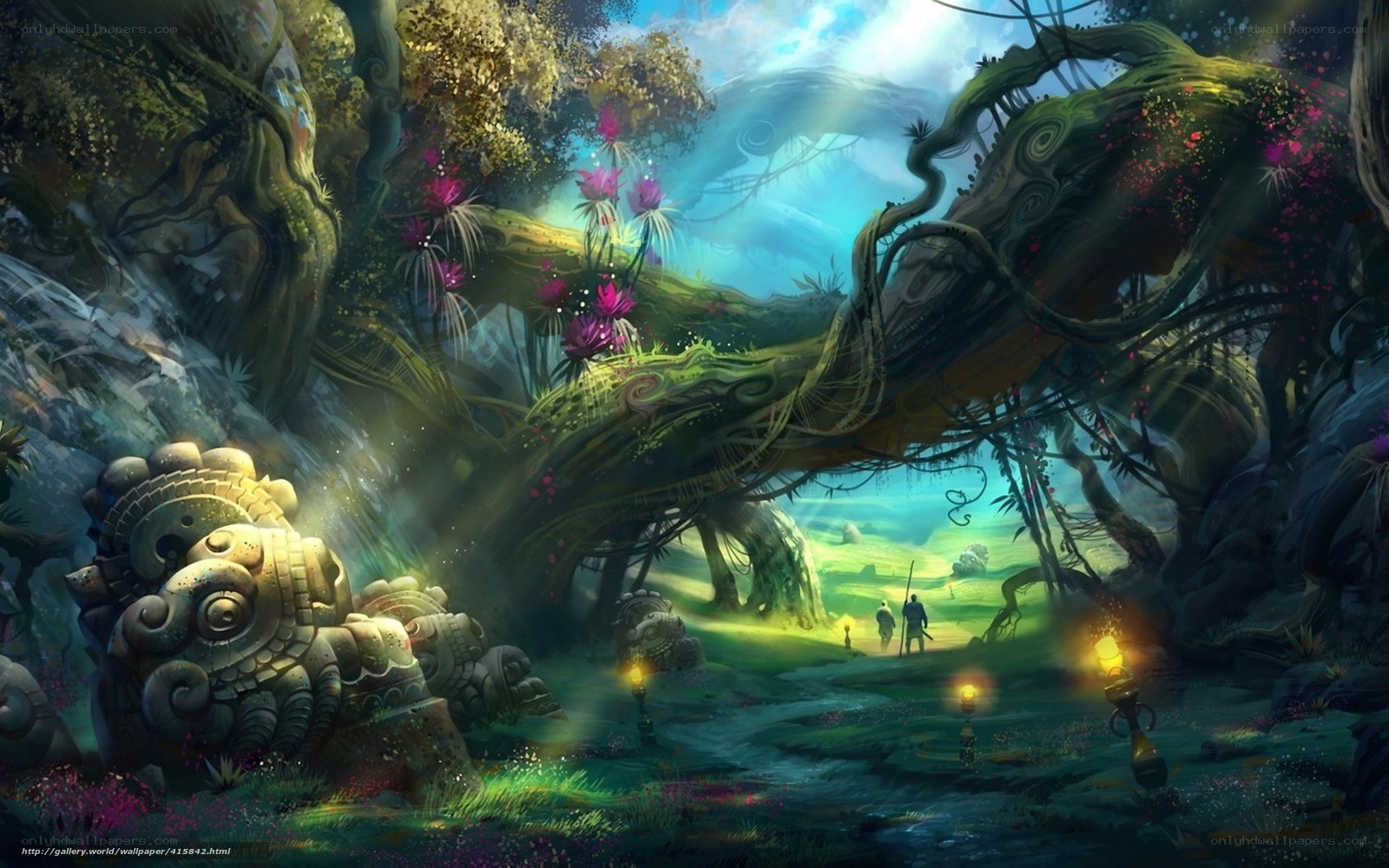enchanted forest path