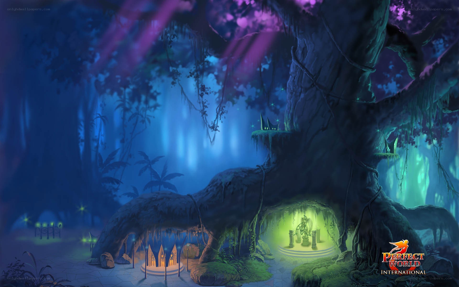 enchanted forest temple