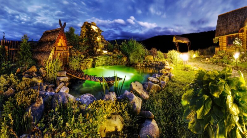 Enchanted Garden Pond