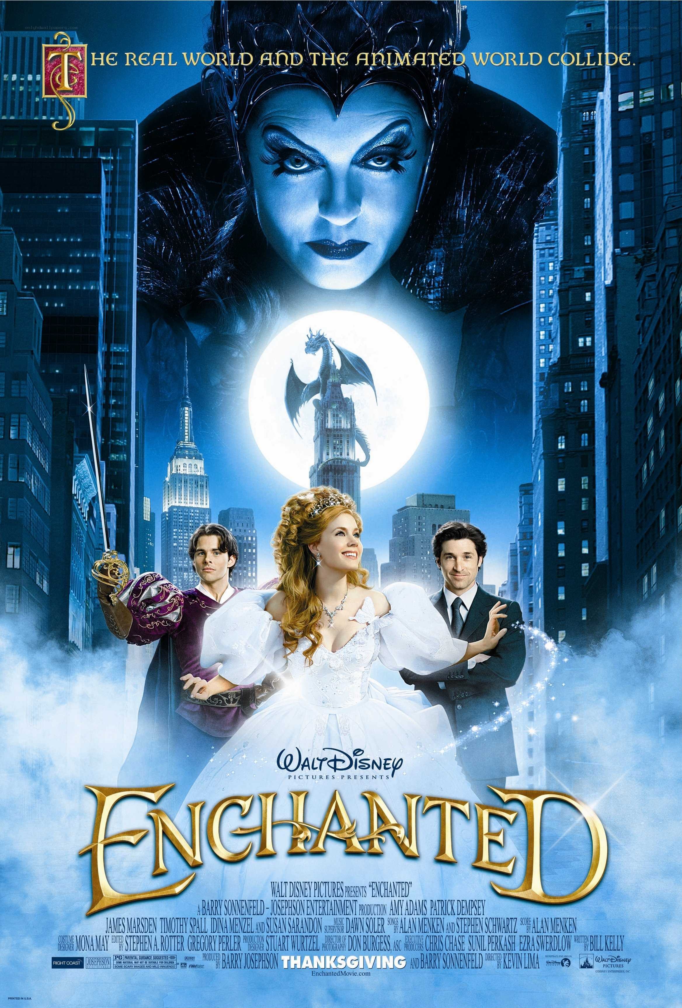 Enchanted movie poster