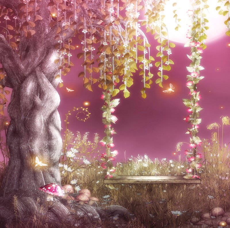 Enchanted Tree Swing