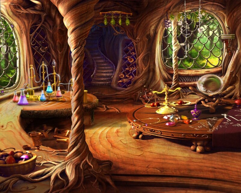 enchanted treehouse laboratory