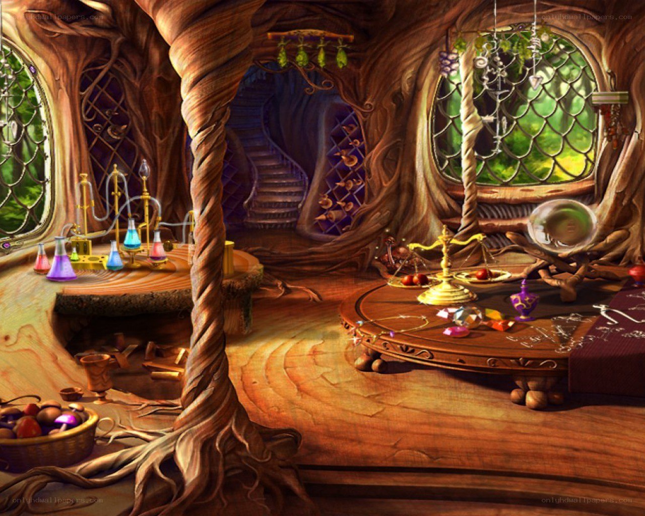 enchanted treehouse laboratory