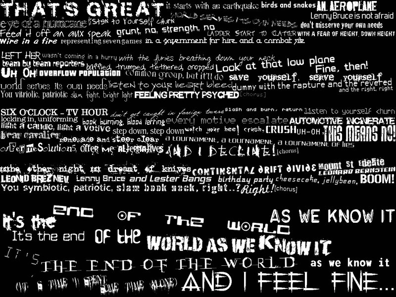 end of the world lyrics