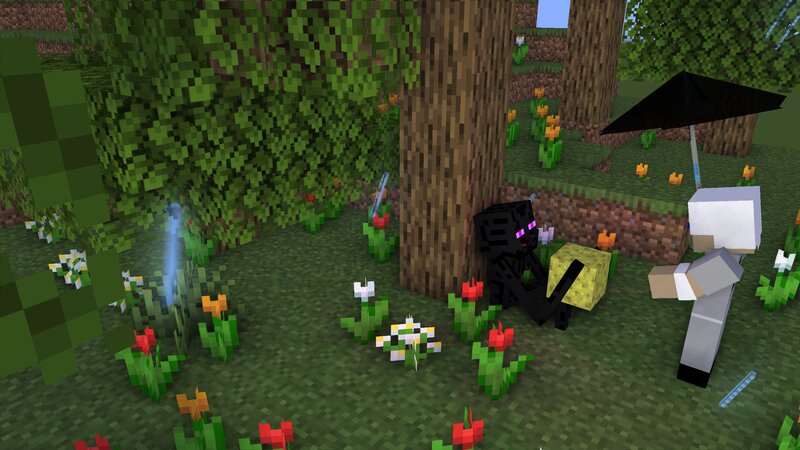 Enderman in Forest
