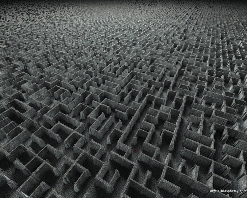 endless maze of stone