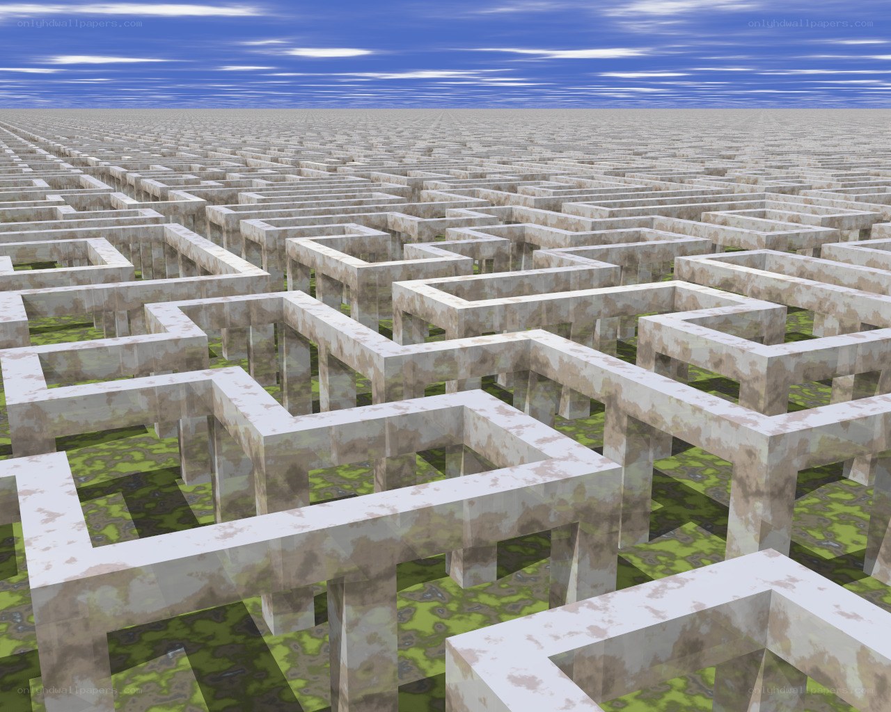 endless maze of stone
