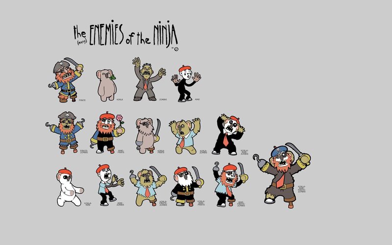 Enemies of the Ninja