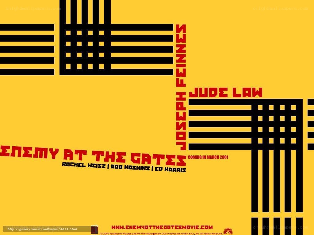 Enemy at the Gates movie poster