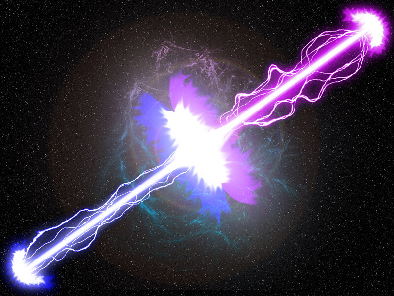 energy beam explosion