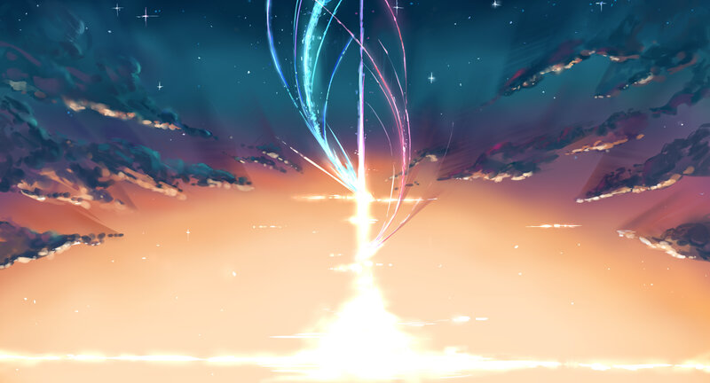 Energy Beam in Sky