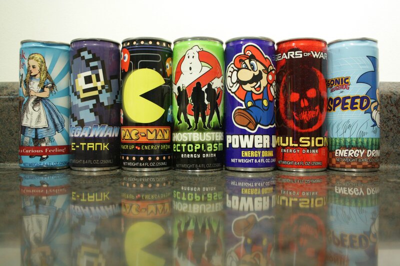 Energy Drink Cans
