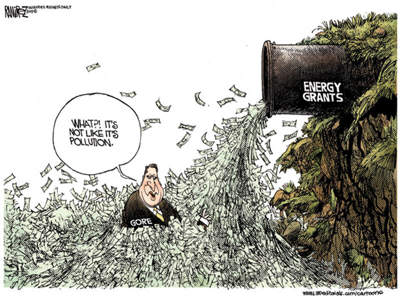 Energy grants cartoon