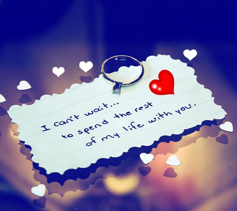 Engagement Ring on Note