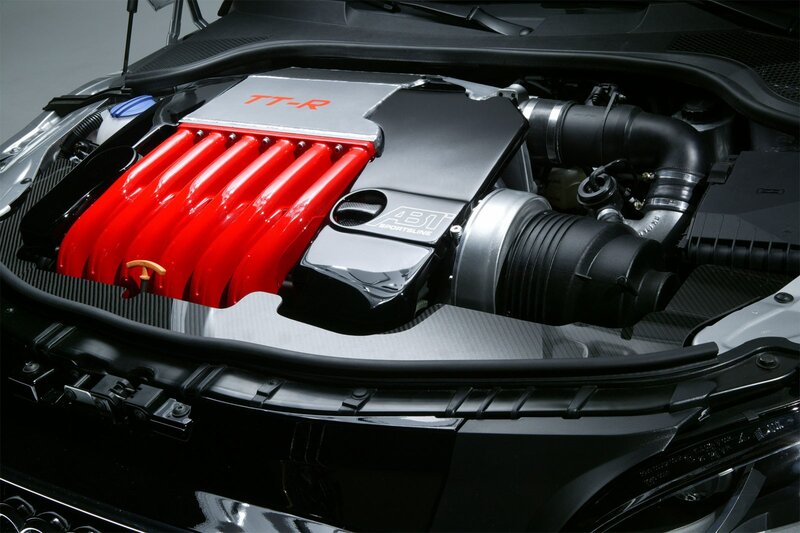 Engine Bay of a Car — Black, Dramatic, Photograph